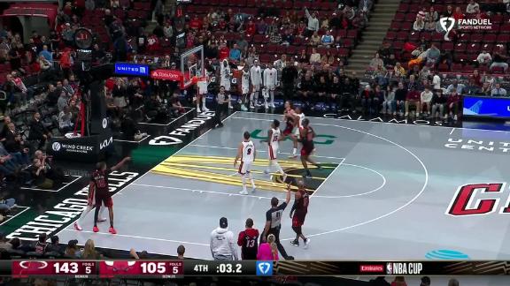 Heat dominate Bulls 143-107, led by Kel'el Ware's 20 points and 14 rebounds