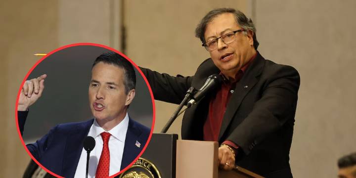 Gustavo Petro reaccionó a la ‘Doctrina Trump’, que tendría como plan encarcelarlo y apuntó a Bernie Moreno: “Quieren reescribir la historia”