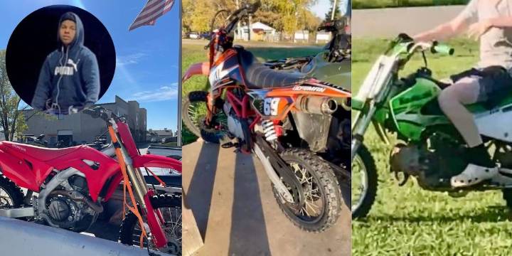 Deputies working to identify person of interest in theft of 3 dirt bikes in Franklin County