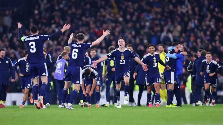 Scotland secure spot on men's World Cup for first time since 1998