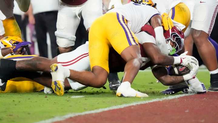 Alabama football run game fell flat in win over LSU. Here's why