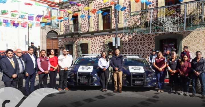 Tonantzin Fernández refuerza seguridad en San Pedro Cholula con nuevas patrullas