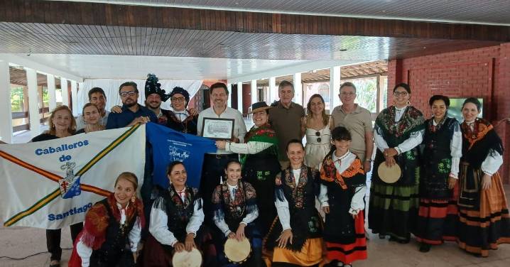Emigración agradece a Cabaleiros de Santiago su labor en Salvador de Bahía