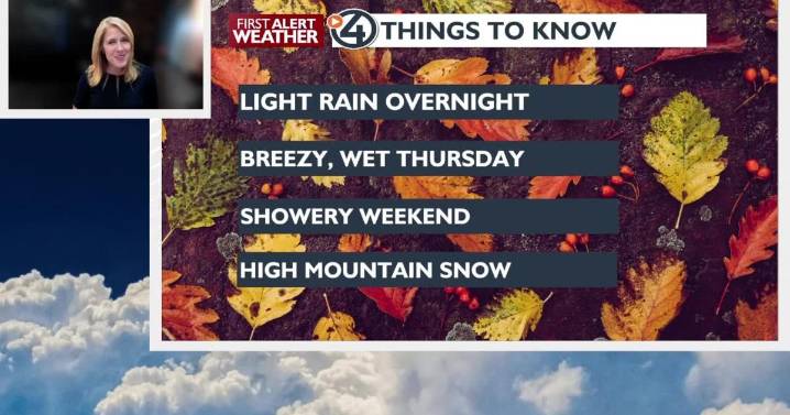 ☔Light rain early Wednesday morning, more on the way for Thursday