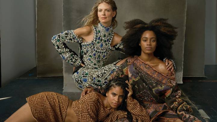 Olivier Rousteing’s Best Balmain Looks in Vogue