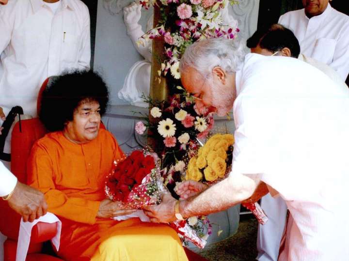 PM Modi calls Sri Sathya Sai Baba "guiding light"