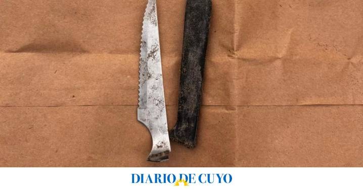 Detuvieron a un sujeto tras atacar a su pareja y agredir a un policía con un cuchillo