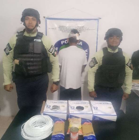Detuvieron a joven por presunto robo en un local de Tucupita