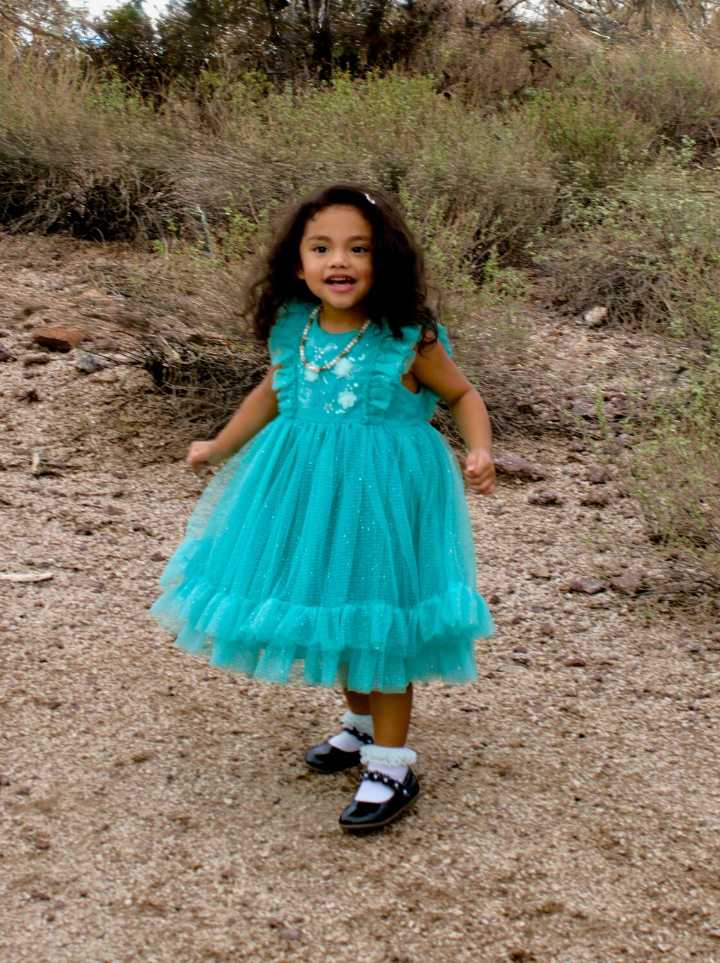 Mesa family celebrates with daughter Alaia on National Adoption Day