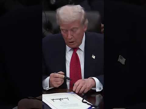 US government shutdown ends as President Trump signs funding bill into law