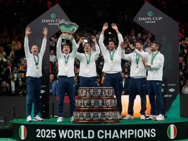 Histórico: sin Jannik Sinner, Italia es campeón de la Copa Davis por tercer año consecutivo