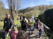 Olentzeroren astoak zapata galdu du...