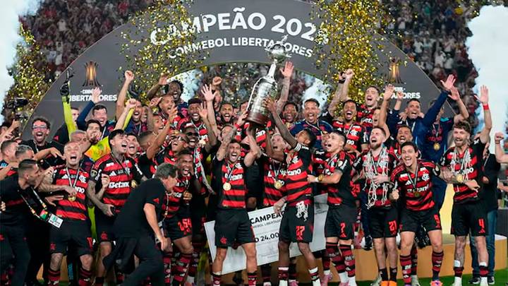 Flamengo le ganó a Palmeiras y se coronó campeón de la Copa Libertadores