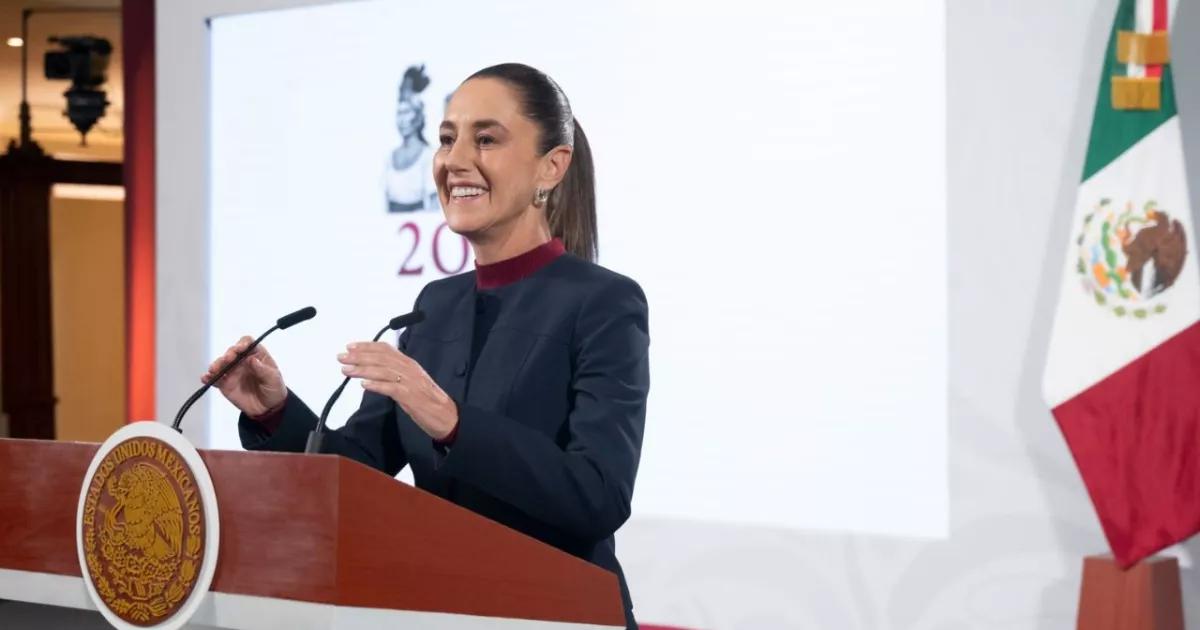 Conferencia mañanera de la presidenta Claudia Sheinbaum hoy martes 4 de noviembre