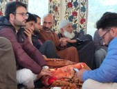 AIP visits family of Inspector Asrar in Kupwara