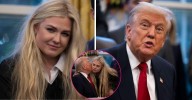 Donald Trump Slammed for 'Creepy' Erika Kirk Kiss in Oval Office: 'Peak Sleaze Energy'