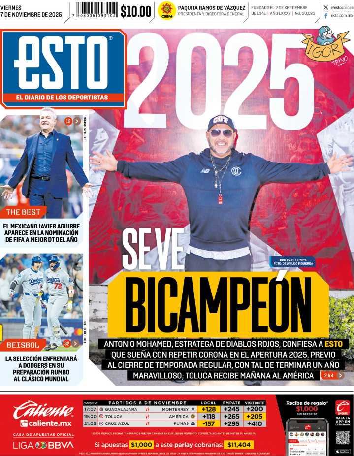 ESTO 7 de noviembre del 2025