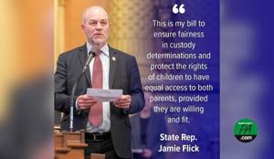 Rep. Flick plans child custody reform hearing, press conference