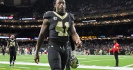 Saints RB Alvin Kamara a DNP; Chris Olave leaves early