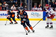 Former Flint Firebirds captain makes NHL debut