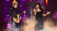 ¡Aitana y Ed Sheeran deslumbran en los Los40 Music Awards, bajo el brillo deslumbrante de la LUX de Rosalía!