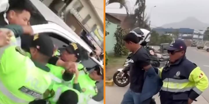 Operativo contra colectivos informales termina con enfrentamientos, dos heridos y dos detenidos en Carapongo