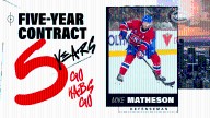 Five-year contract extension for Mike Matheson
