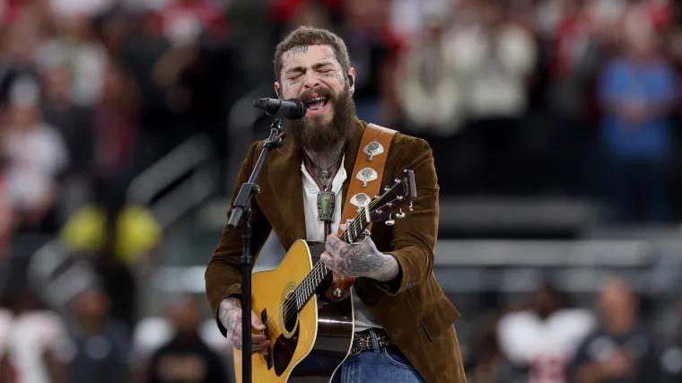 Why is Post Malone performing during Chiefs vs. Cowboys NFL Thanksgiving game?