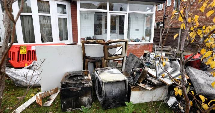 Fire breaks out at family home in early hours after 'electrical appliance fault'