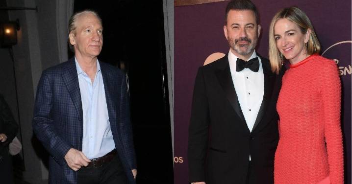 Bill Maher Slams Jimmy Kimmel's 'Lost' Wife for Issuing 'Ultimatum' to Family Who Voted for Donald Trump