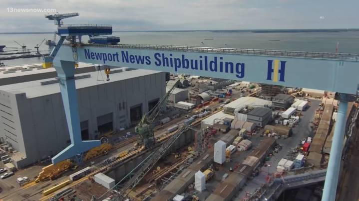 Newport News Shipbuilding lets go over 100 employees after June furloughs