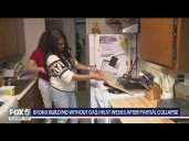 Bronx building without gas or heat for weeks after partial collapse
