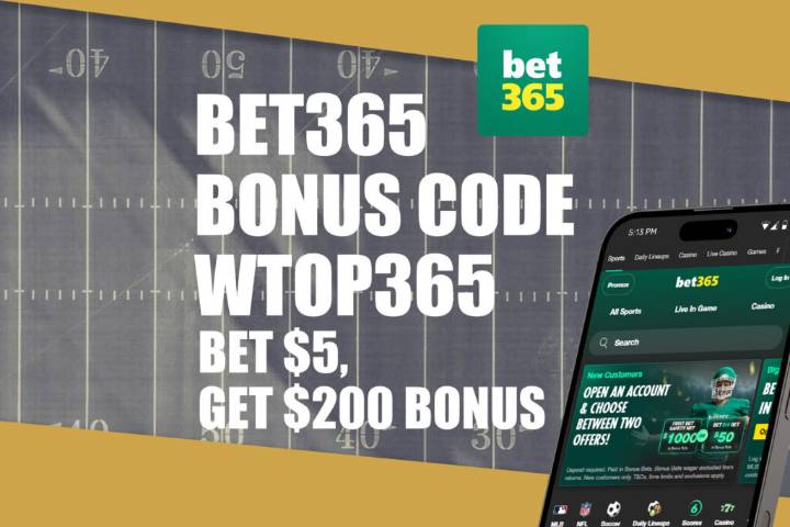 Bet365 Bonus Code WTOP365: Unlock $200 NFL Week 9 Bonus
