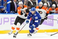 Vasilevskiy and Hagel lead Lightning to home win over Flyers
