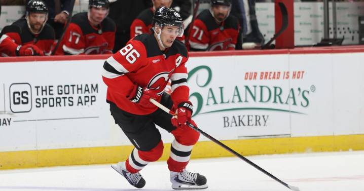 Devils leading scorer Jack Hughes out 2 months after finger surgery