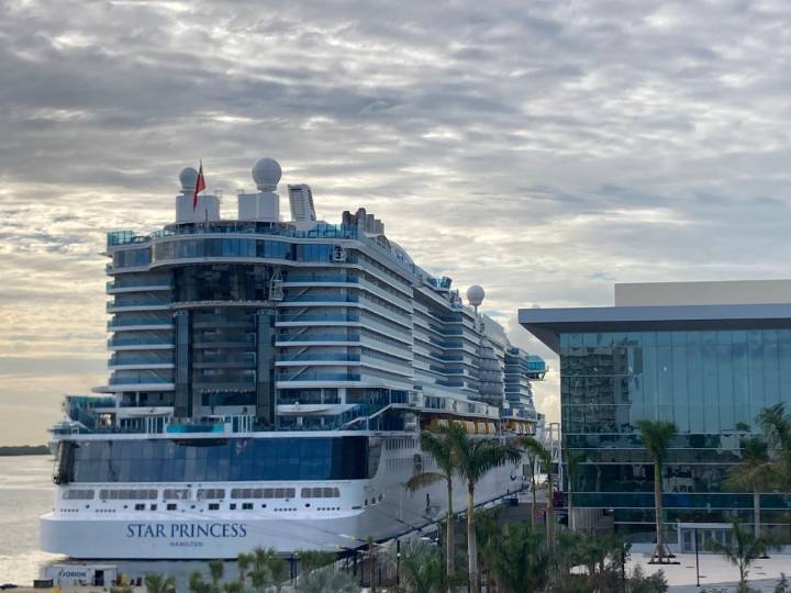Star Princess makes Florida debut with a tequila christening