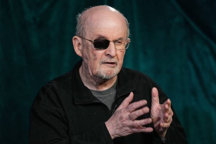 Salman Rushdie's new book is his first fiction since a brutal attack. He tells us why