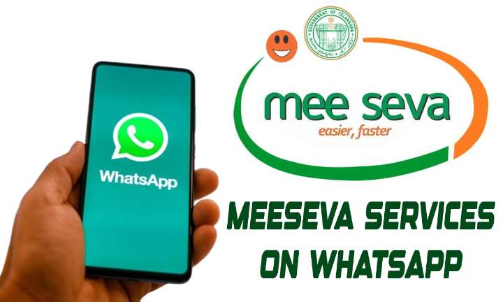 Telangana Launches MeeSeva Services on WhatsApp; 580 Services Available Round