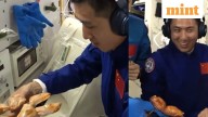 Stranded in space, Chinese astronauts go viral for grilling meat in space