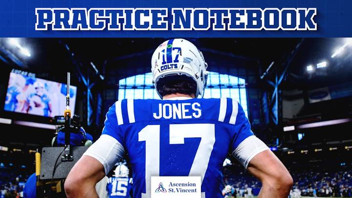 Practice Notebook: Daniel Jones limited, but 'good to go' for Week 13