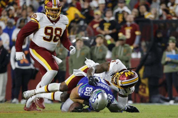 Deadspin | Commanders LB Frankie Luvu wins appeal of 1-game suspension