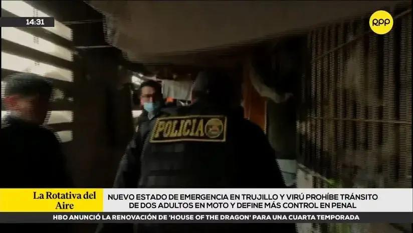 Nuevo estado de emergencia en Trujillo y Virú prohíbe tránsito de dos adultos en moto y define más control en penal El Milagro
