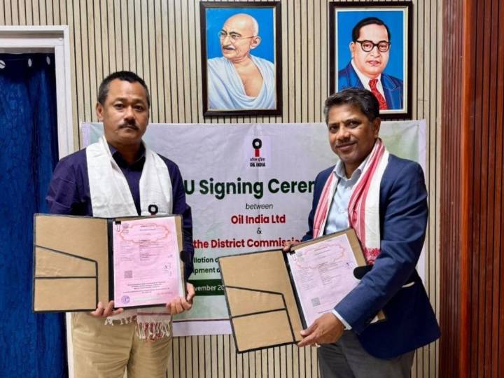 Oil India signed MoU with District Commissioner Office, Goalpara