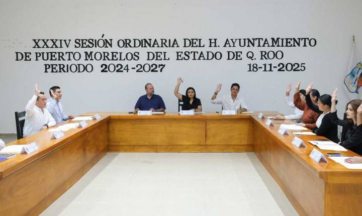 Aprueba cabildo iniciar gestiones ante el Infonavit para dar de alta a los trabajadores del Ayuntamiento de Puerto Morelos