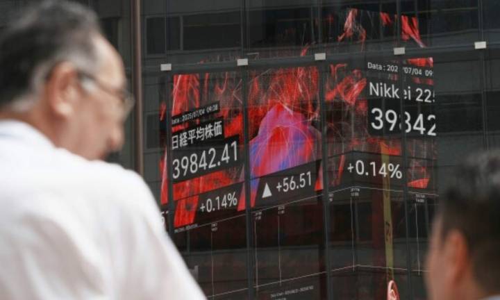 World shares are mixed as US Senate votes to end government shutdown