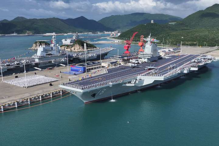 Fujian aircraft carrier marks China’s leap toward a blue-water navy that rivals U.S. power projection