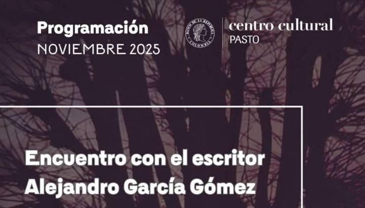 Pasto recibe al escritor Alejandro García Gómez y su obra ‘Viento, no me olvides’