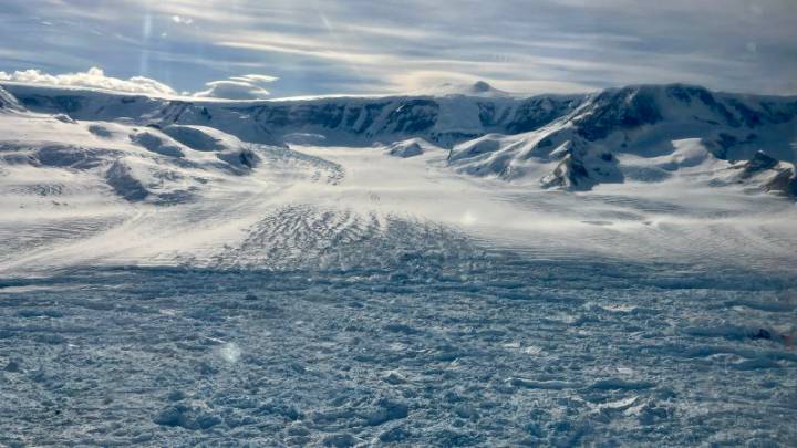 An Antarctic glacier shrunk by almost half in just two months. Scientists say it could happen again