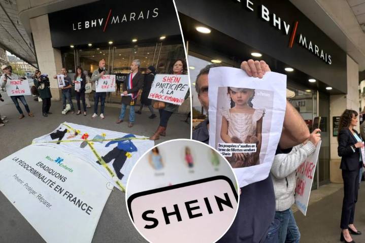 France threatens to block Shein over sale of childlike sex dolls ahead of Paris store opening