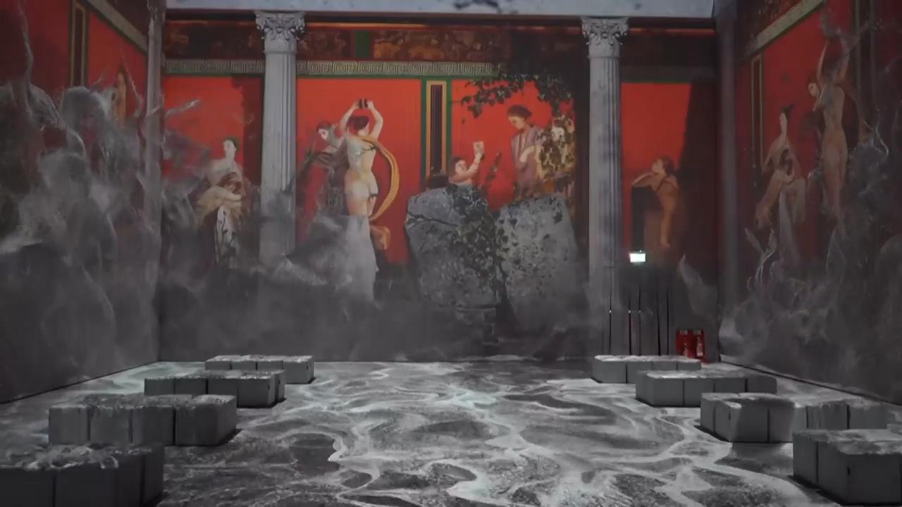 Roman city of Pompeii rediscovered through immersive technology in London exhibition